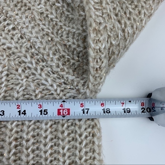 Anthropologie open knit Sweater Sunstitch S Sequin Pullover Open Knit - Picture 4 of 11